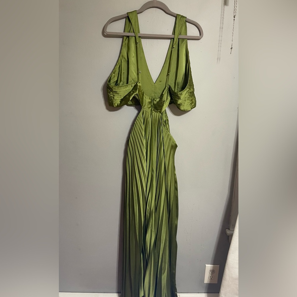 Abercrombie & Fitch Green Maxi Dress - Picture 2 of 5